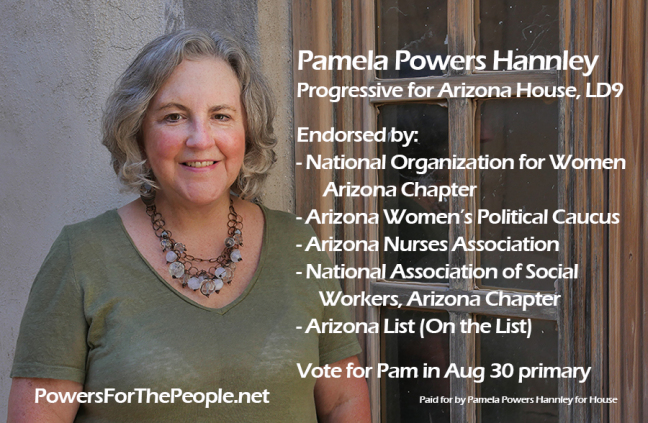 Pamela Powers Hannley endorsements