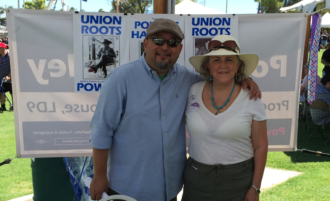 Fred Yamashita and Pamela Powers Hannley