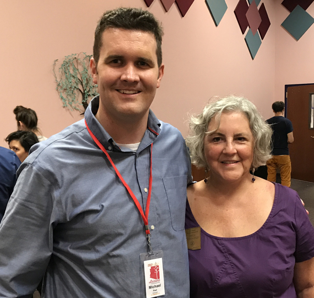 Michael Peel and Rep. Pamela Powers Hannley