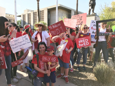 Teacher protests in Arizona