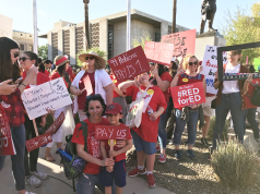 Teacher protests in Arizona