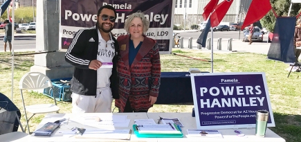 Antar Davidson and Pamela Powers Hannley