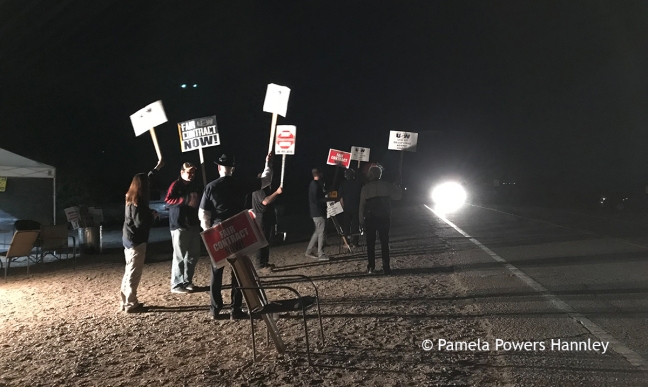 Writers Union joins ASARCO picket