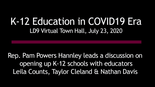 LD9 town hall