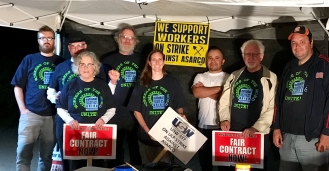 Rep. Powers Hannley with National Writers Union