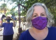Making masks during pandemic