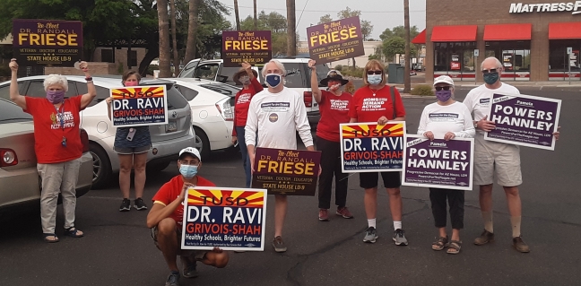 LD9 volunteers